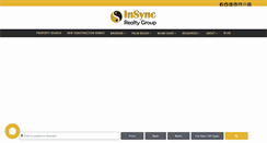 Desktop Screenshot of insyncrealtygroup.com